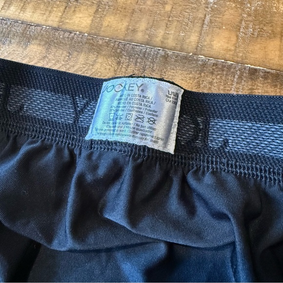 Jockey Black Men’s Boxer Briefs with Branded Waistband - Picture 3 of 7